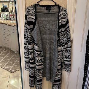 Cynthia Rowley 3/4 length sweater
